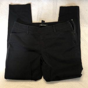 White House Black Market side zip skinny office